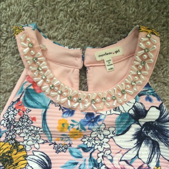 🔥🔥HOST PIC🔥🔥Monteau Girl Halter Dress - Picture 6 of 16